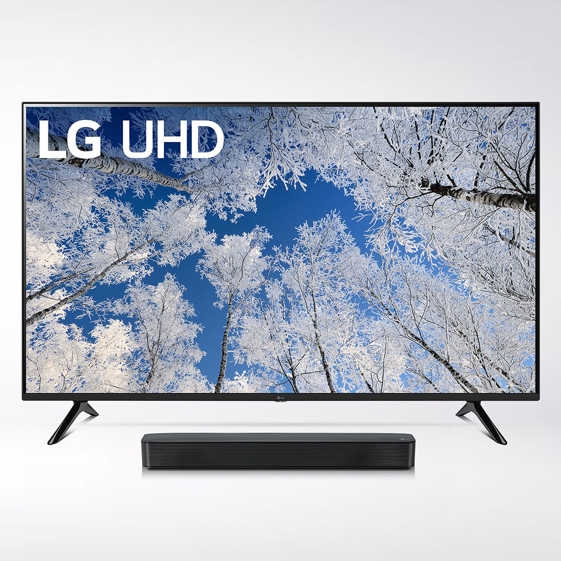 LG 65” TV and Sound Bar Bundle
