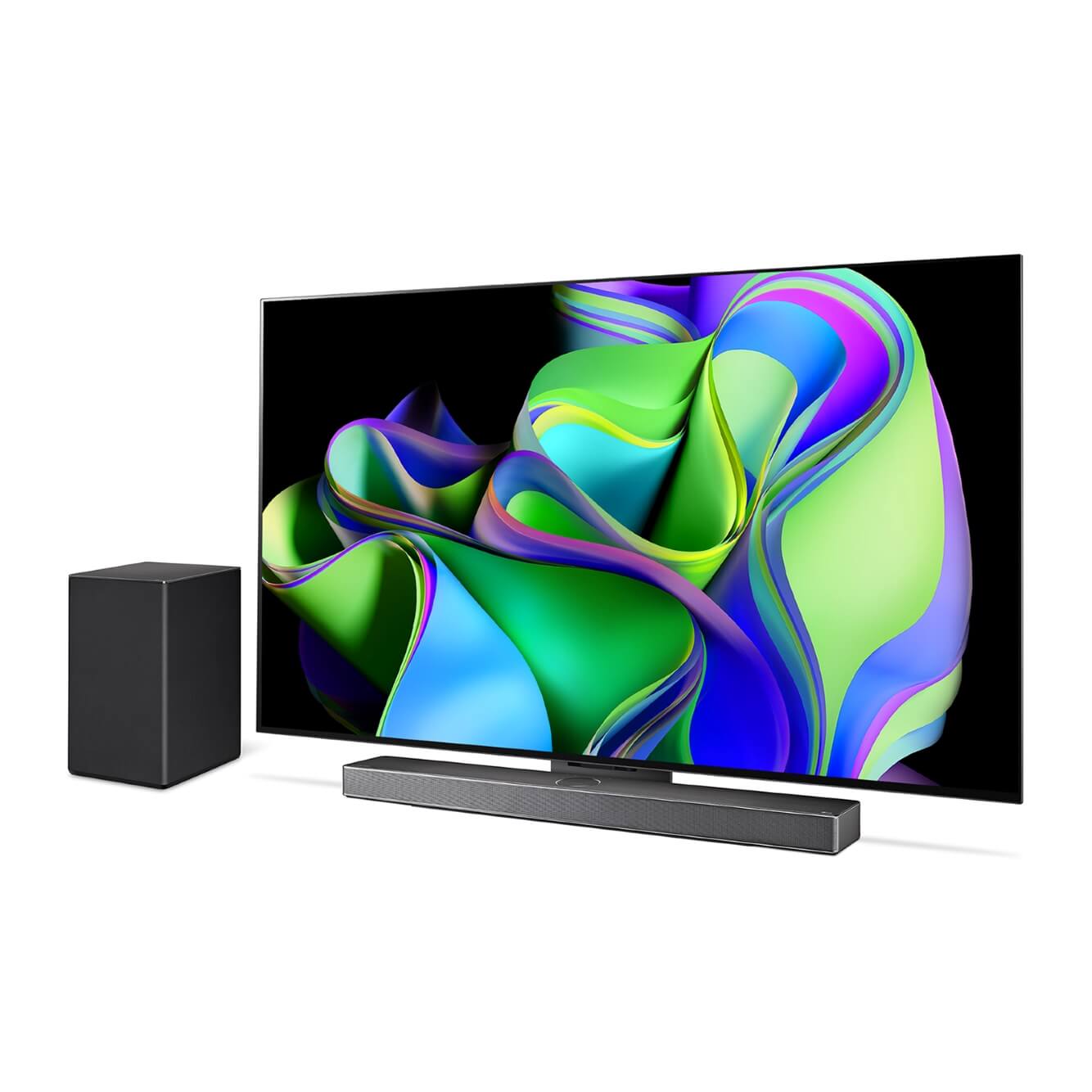 Home Theater bundle OLED 77C3 TV and SC9S Soundbar