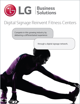 Animated Infographic Digital Signs Reinvent Fitness Centers