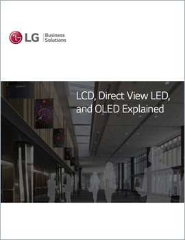 E-Book LCD, Direct View LED, and LG OLED Explained