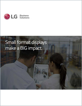 E-Book Small Format Displays Make a BIG Impact