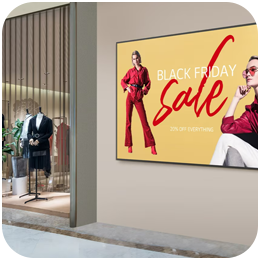 LCD Standard Signage