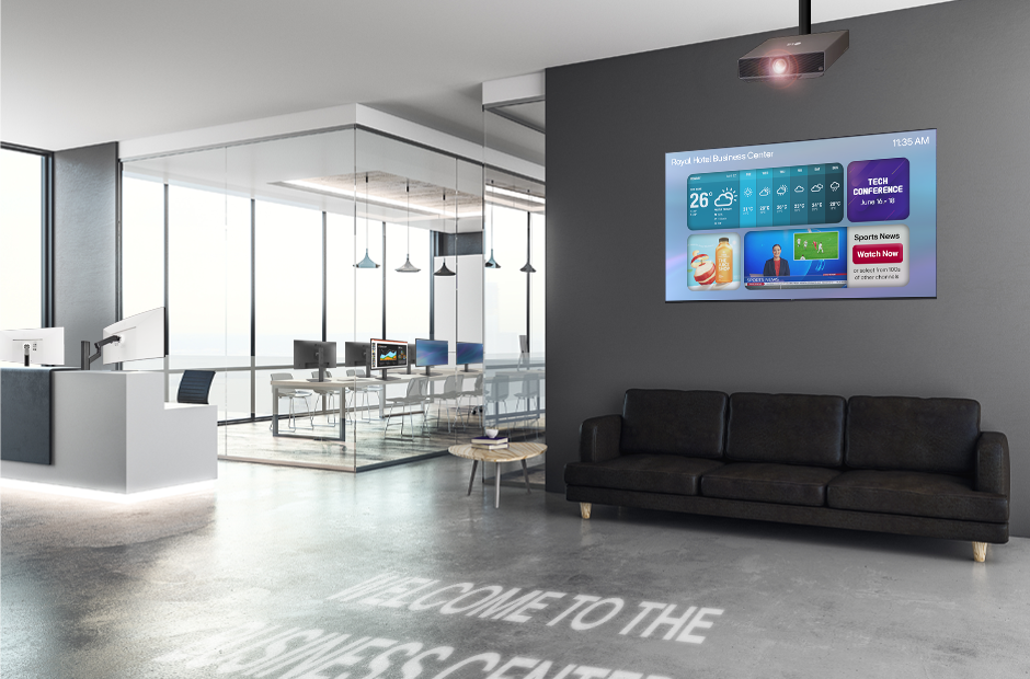 Business Centers | IT monitors, digital signage, ConnectedCare DMS, projectors, air purifiers & more