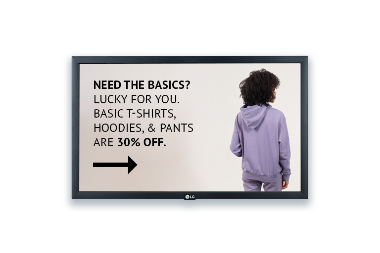 IPS FHD LED Back-lit Digital Display