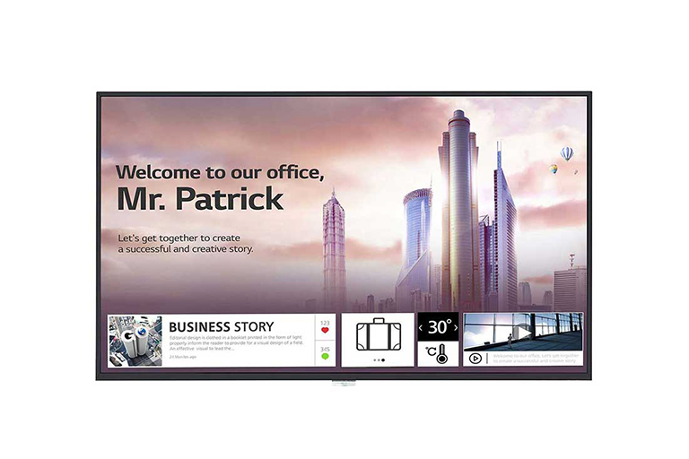 Slim UHD IPS Digital Signage