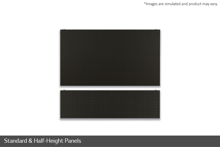 Standard & Half-Height Panels