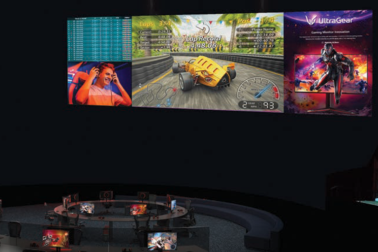 393” Dual 4K MAGNIT Display LSAB-V393C 