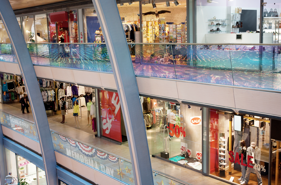 Flexible, versatile transparent displays can showcase branding, advertise sales, and wow customers