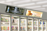 Advertise new products, deals, and more with aisle signage designed to impress