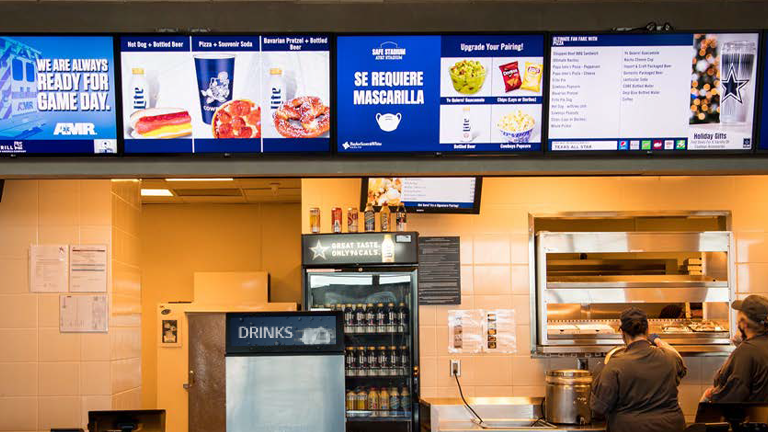 Realtime Control of more than 1,000 Digital Displays