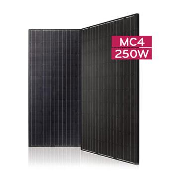 High Efficiency Mono X Module Cells: 6 x 10 Module efficiency 15.2% Connector Type: MC4 connector IP67 All Black 1