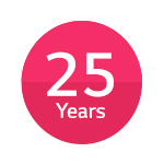 25-Year Product Guarantee1