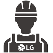 LG authorized service technicians