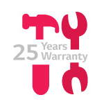 25-Year Linear Warranty1