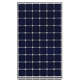 370W High Efficiency LG NeON® R Solar Panel with 60 Cells(6 x 10), Module Efficiency: 21.4%, Connector Type: MC42